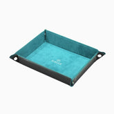 صينية ساعة كاميو فيروزية